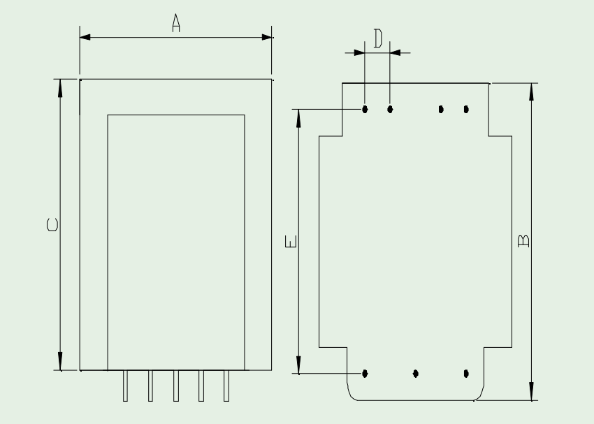 Encapsuléiert Transformator (2)