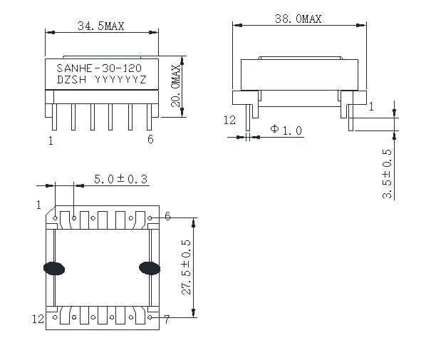 Méretek 30120